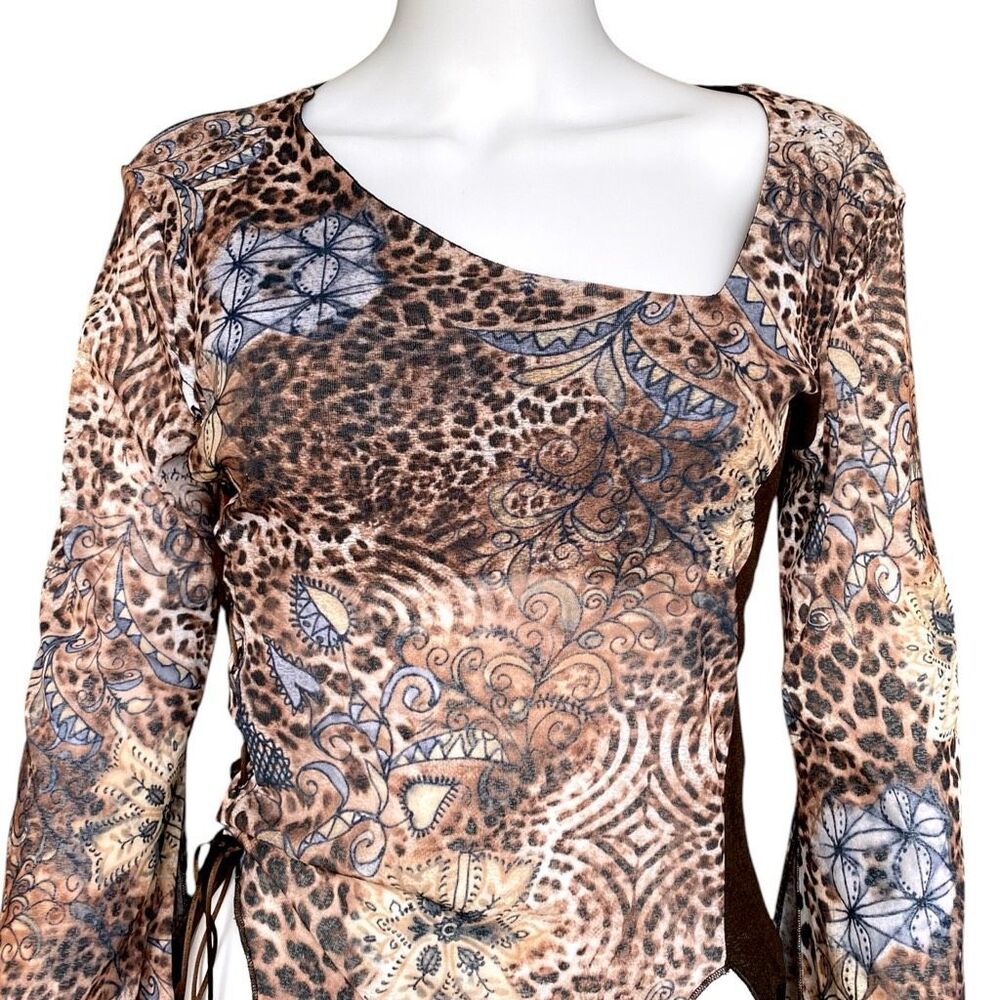 euro vintage fairy grunge blouse - Picture 2 of 6